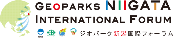 Geoparks Niigata International Forum Logo