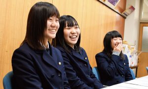 3年生と1年生ということもあり、実はインタビュー当日まであまり喋ったことがなかったそうですが、そんな雰囲気を感じさせない取材でした。