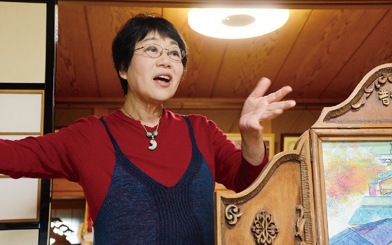 紙芝居歴20年の「昔かたり春よこい」代表 中村栄美子さん