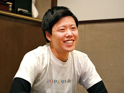 糸魚川市役所 定住促進課 杉本 晴一さん