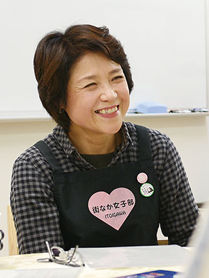 昨年度まで会長を務めた 花重 磯貝 正子さん
