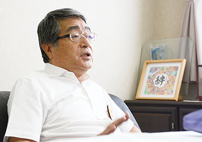 糸魚川信用組合 理事長 黒石 孝さん