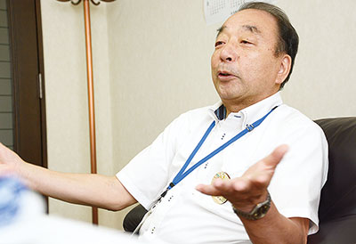糸魚川信用組合まちづくり推進室室長 伊藤 一久さん