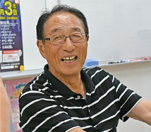 実行委員長　田鹿 一男（たじかかずお）さん