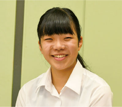 白嶺高校3年生 佐藤 瑠香(さとうるか)さん