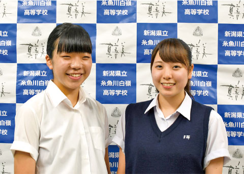 二人の他に3年生2人、1年生2人の計6人で準備を進めています。力を合わせて頑張ります!