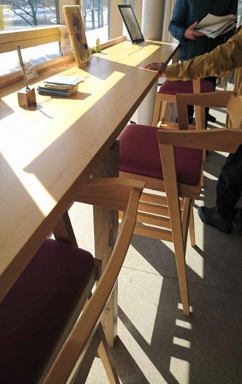 ブナ製テーブル