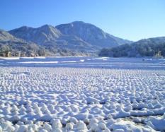初雪の早川地区の画像