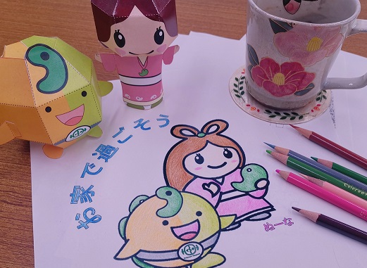 ぬり絵見本