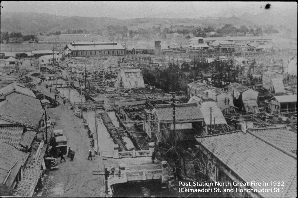 image1:History of Fires in Itoigawa（Studying the Past,Preparing for the Future）
