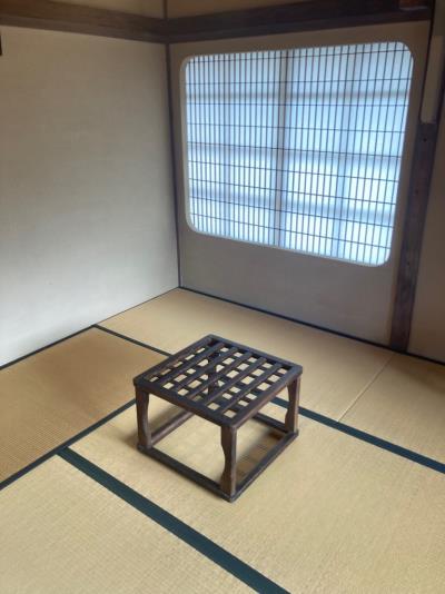 相馬御風宅の炬燵イメージ
