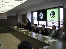 姉妹都市盟約提携調印式