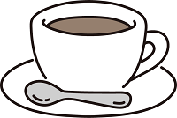 コーヒーカップのイラスト