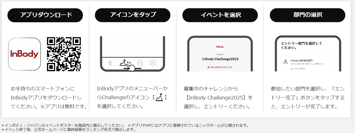 登録はインボディジャパン株式会社公式サイトを確認してください