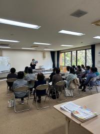 川合さんの発表の様子