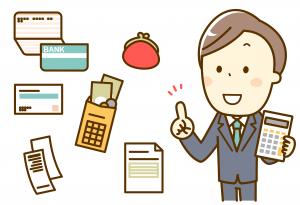 お金や書類の管理をする人