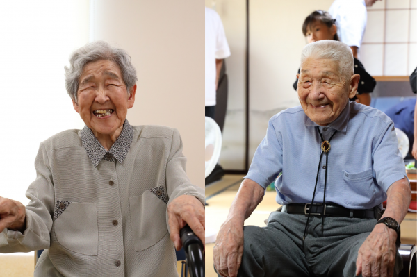100歳を迎えたお二人