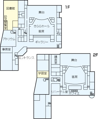 きらら青海館内図