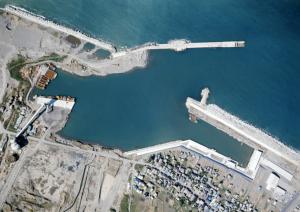 開港時の姫川港