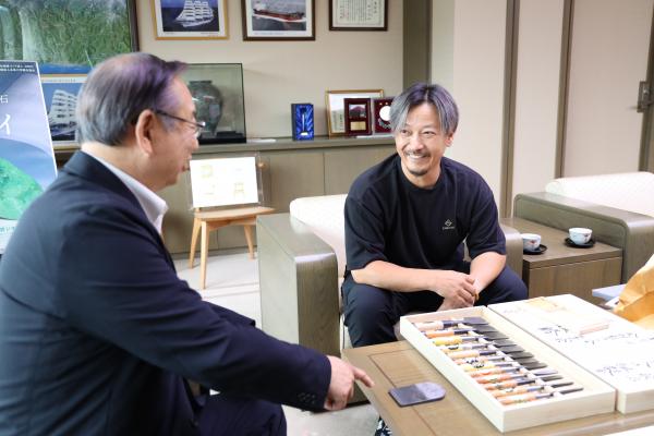 歓談の様子