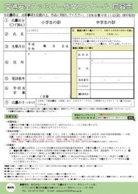チラシ裏
