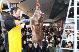 あんこうのつるし切り