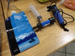 浄水器の使い方を学ぶ