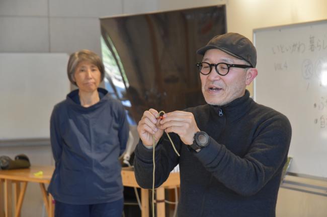 災害時にも使えるロープワーク