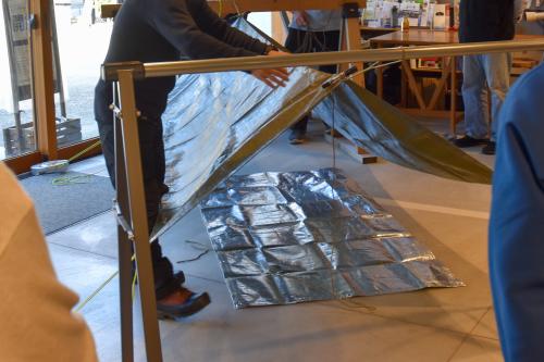 あっという間に完成